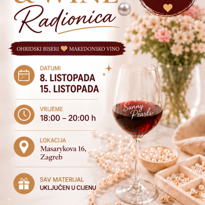 Pearls & Wine radionica