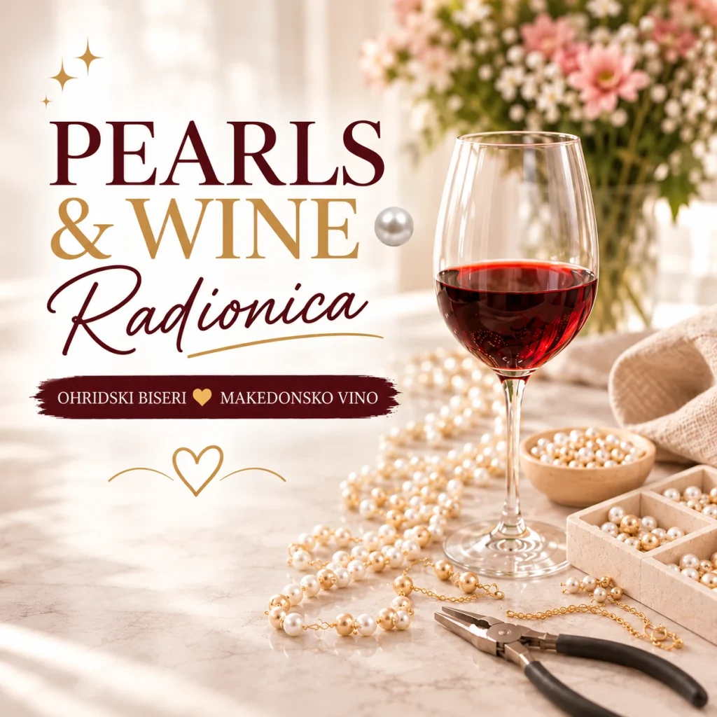 Pearls & Wine — radionica nakita